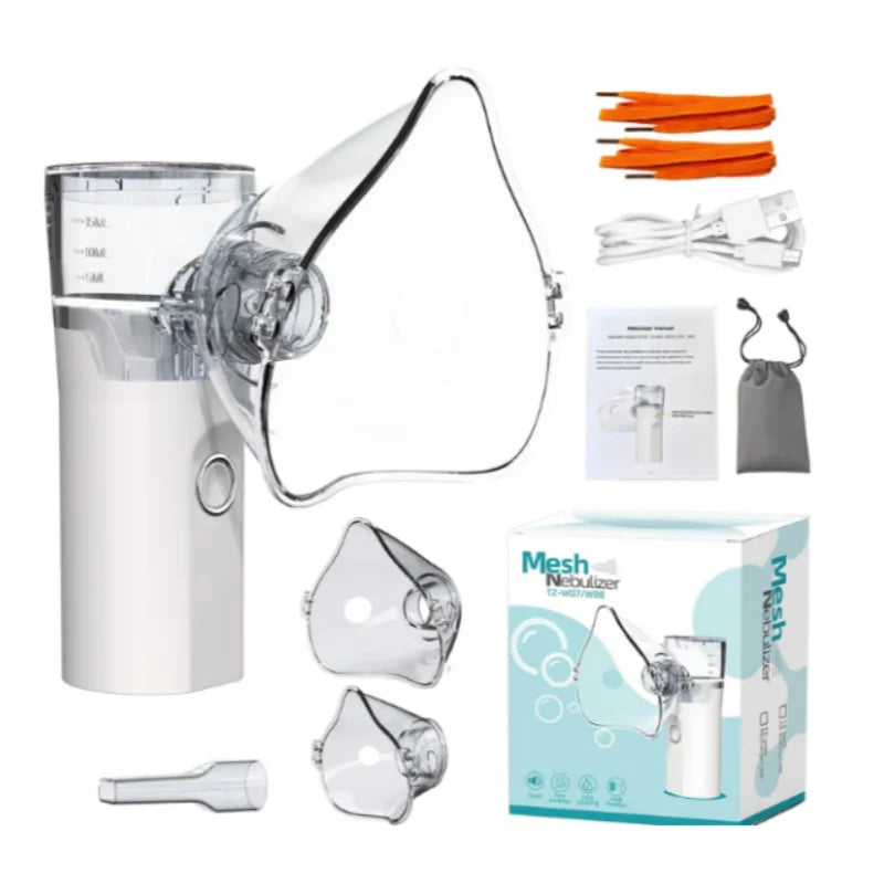 Portable Mesh Nebulizer. Breathe Easier Wherever Life Takes You.